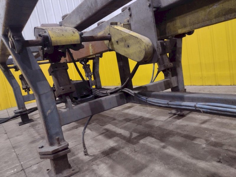 16&#039; POWERED INFEED TABLE, USED FOR LOADING SHEETS IN A SHEAR / BRAKE: YOBRO #24335