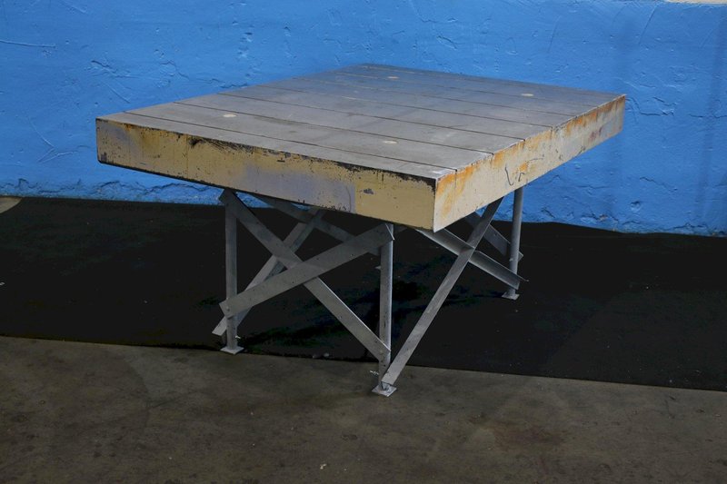 50" X 70" PORTAGE STEEL LAYOUT TABLE: STOCK #75262
