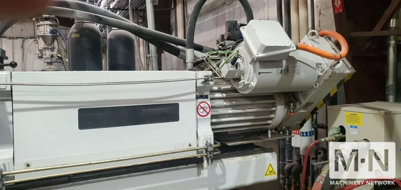 350 TON 53 OZ FERROMATIK MILACRON MODEL KTEC350 INJCTION MOLDER MFG 2013