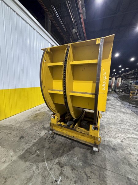 10 TON X 60&quot; X 48&quot; WEST BEND MODEL #CR2000 MOTORIZED COIL UPENDER FLIP ROTATOR: STOCK #22722