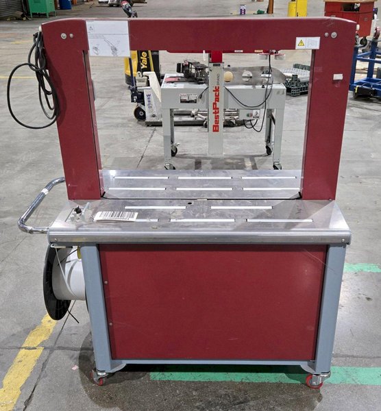 PAC STRAPPING PRODUCTS SM65 AUTOMATIC BANDING MACHINE USED