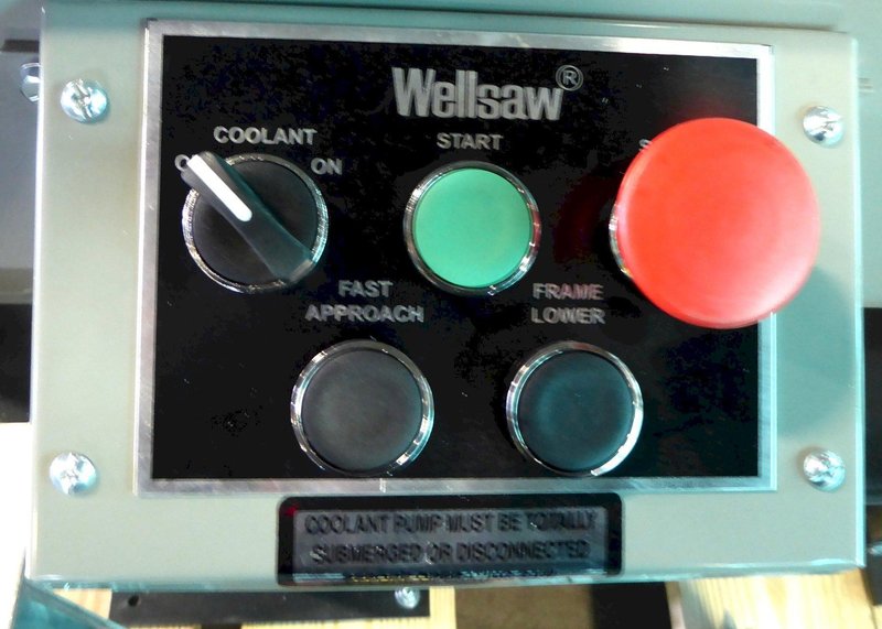 13" x 16" Wellsaw Horizontal Band Saw 1316S, Miter, 1" Blade, 3 HP, New, In Stock