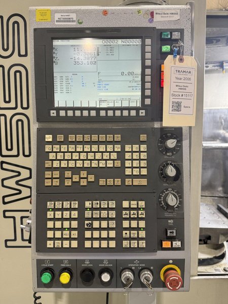 2006 Mitsui Seiki HW550S Used CNC Horizontal Machining Center For Sale
