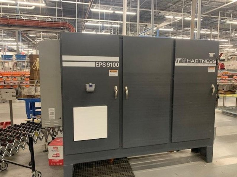 ITW Hartness EPS 9100 Case Packer – 2018 – High-Speed Case Packing Machine