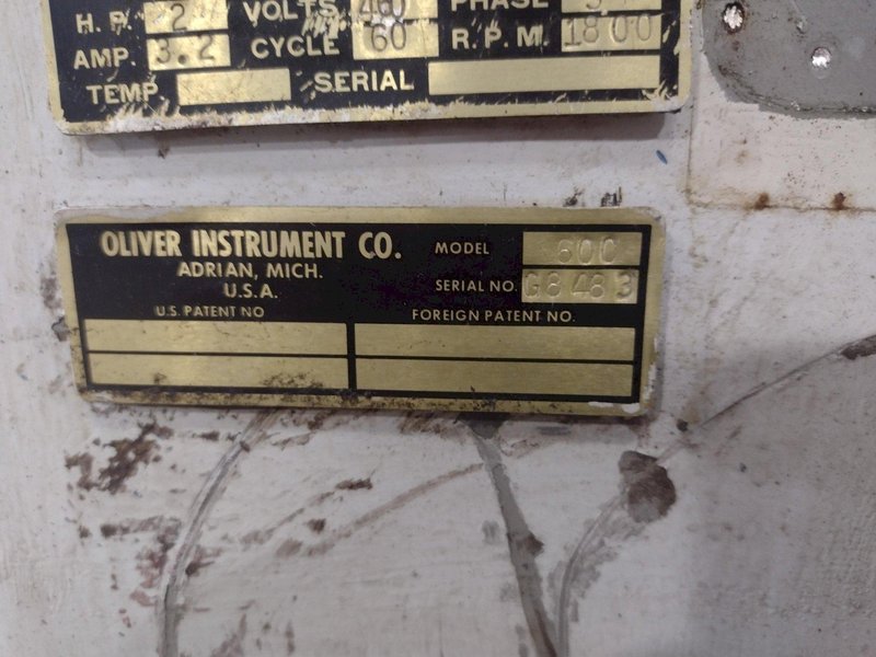 3" OLIVER ADRIAN MODEL #600 "AIRDRAULIC" AUTO INFEED DRILL GRINDER / SHARPENER: STOCK #16474