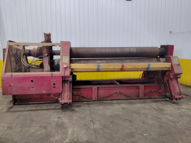 10' X 1" MONTGOMERY MODEL #4R-120100 4-ROLL HYDRAULIC PLATE BENDING ROLL: STOCK #17021