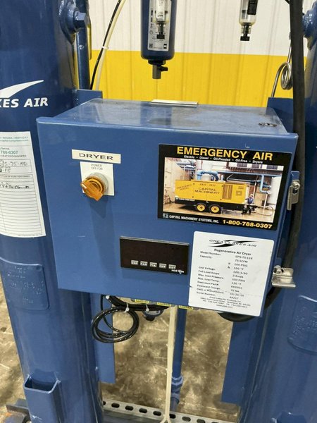 75 SCFM 2015 GREAT LAKES AIR MODEL #GPS-75-116 REGENERATIVE AIR DRYER: YOBRO 25158