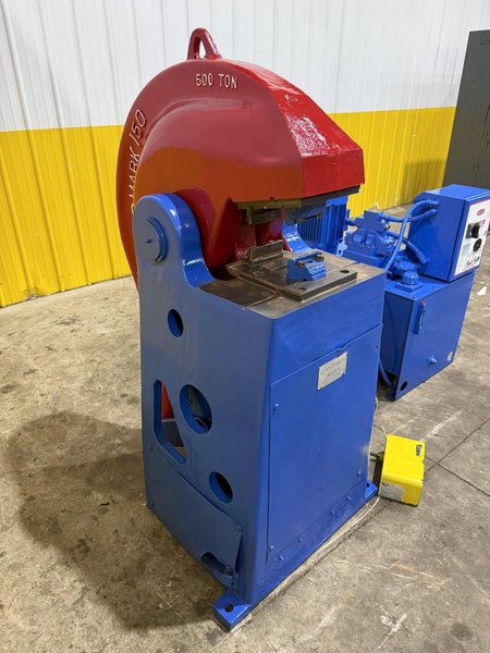 500 TON ESCO MODEL MARK-150 HYDRAULIC CABLE SWAGING PRESS: YOBRO #25199
