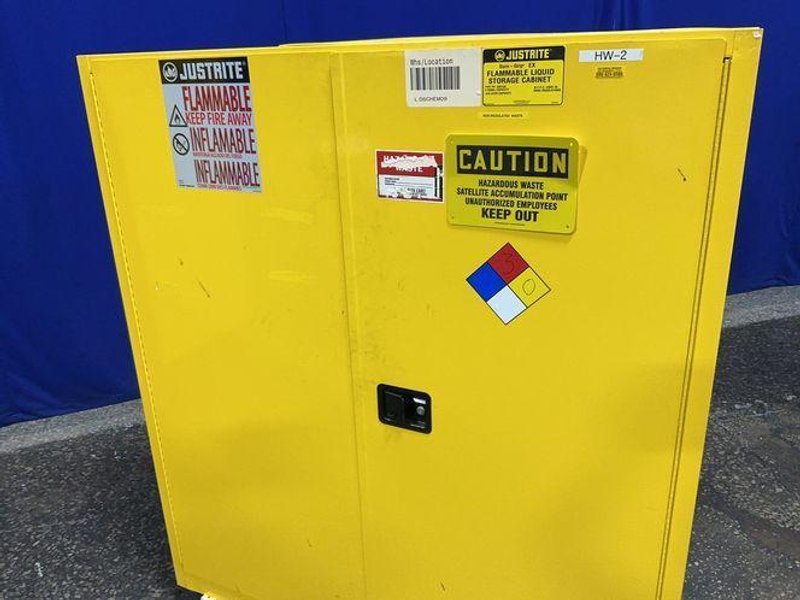 JUSTRITE 110 GAL FLAMMABLE STORAGE CABINET