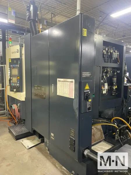 (2) Makino A61 CNC 4th-Axis Horizontal Machining Center, 2008 w/ 24 Station Pallet Pool