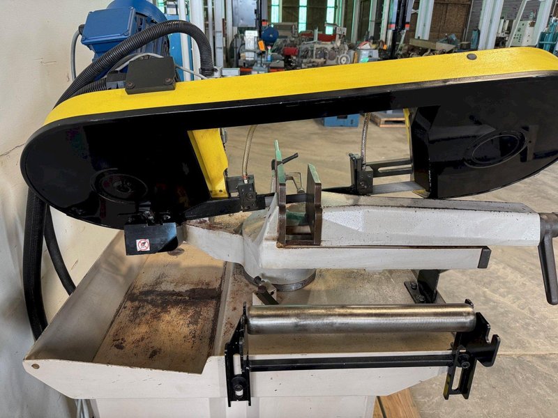 8" x 11" FMB Triton G Horizontal Band Saw, Miter, 9" Rounds, 1" Blade, 1.5 HP, 2017