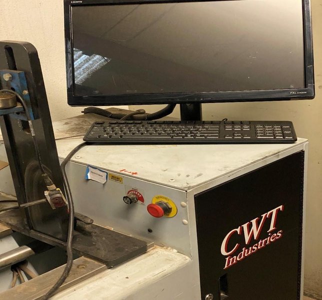 CWT Industries Multi-Bal 5000 Crankshaft Balancing Machine