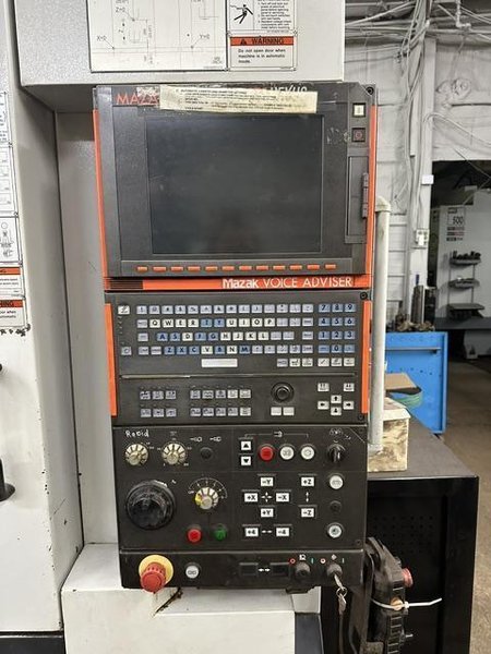 Mazak Nexus 510C/50-II VMC, 2007 – Mazatrol Matrix Control, Hand Pendant, Tool Probe, Chip Conveyor