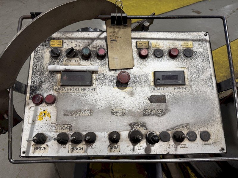 1.5" X 10' MG MODEL #EH-430/40 4-ROLL HYDRAULIC PLATE BENDING ROLL: STOCK #23768