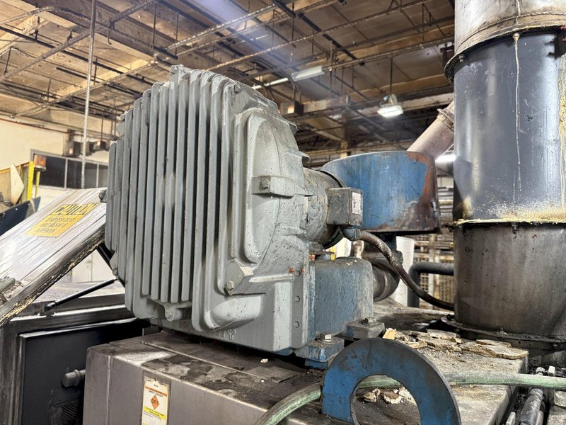 24" WIDE BELT CAE RANSOHOFF 3-STAGE STAINLESS STEEL BELT CONVEYOR PARTS WASHER, WITH RUST INHIBITOR APPLICATION: YOBRO #25378