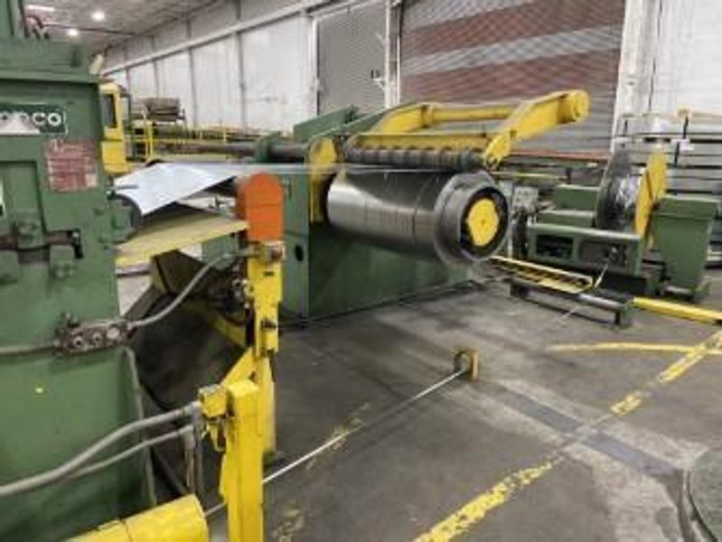 52" x 6.00" x 30,000# Paxson Slitting Line STOCK# 4245