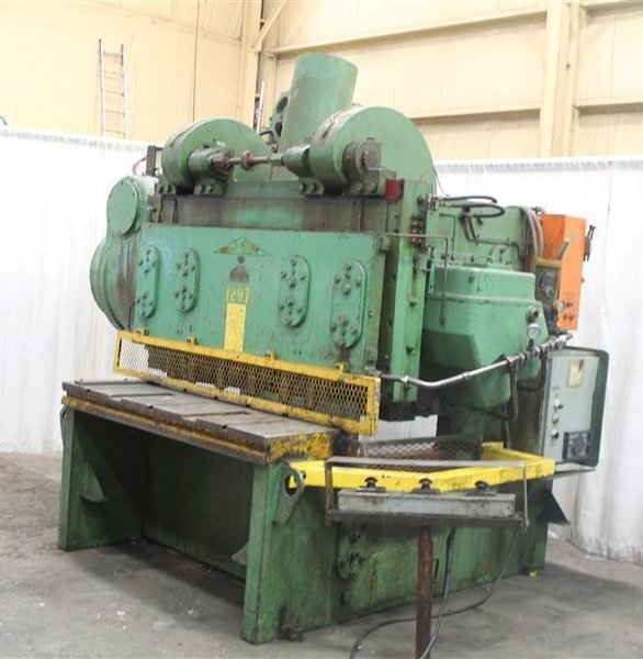 4' X 5/8' BIGWOOD MODEL #0S7 POWER SQUARING SHEAR: STOCK #61893