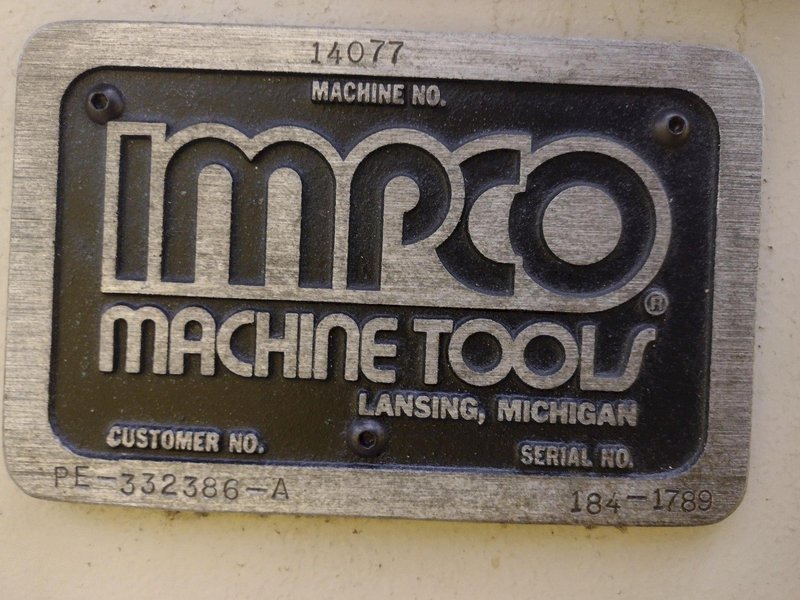 10 TON IMPCO MODEL MR-10 STRAIGHTENER PRESS: STOCK #10125