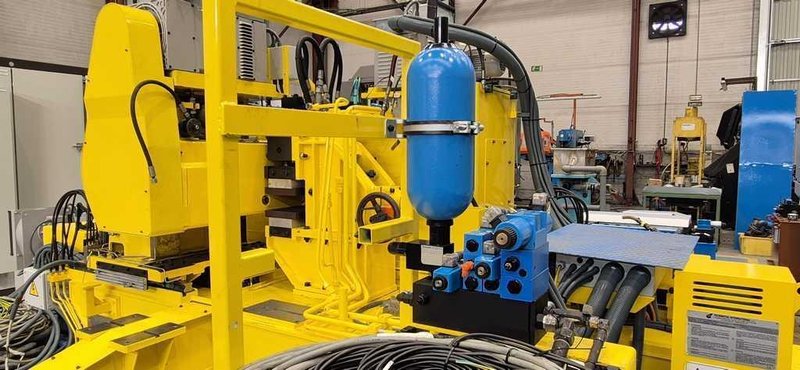 Tube Cutoff Machine, OTO, 6.61&quot; Dia.