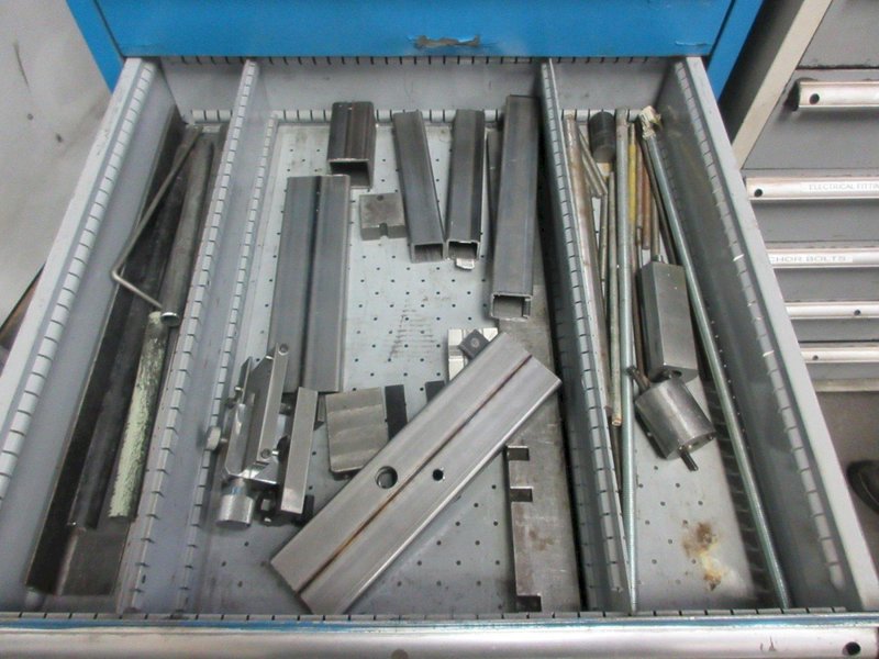 Lista 7 Drawer Cabinet with Surplus Materials &amp; Fixtures- Auction Item