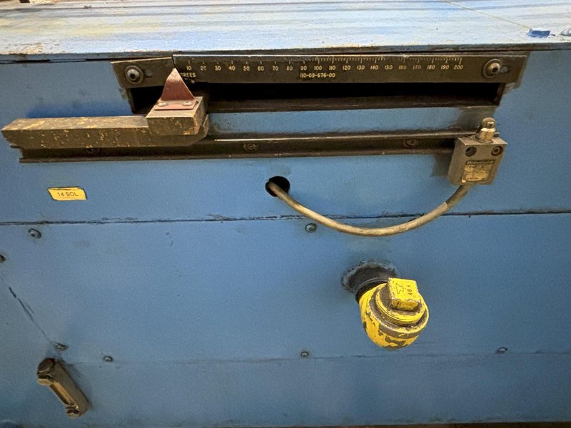 1&quot; PINES  MODEL #1 ROTARY HYDRAULIC BAR, TUBE &amp; PIPE BENDER, DIAL A BEND VI CNC CONTROL: STOCK #22684