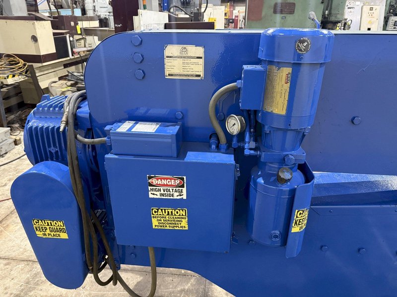 3/8" x 144" BLUE VALLEY MODEL #65B-696 CIRCLE SHEAR: YOBRO #24409