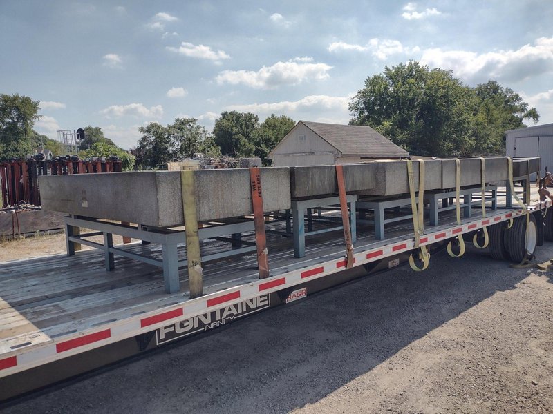 8&#039; X 4&#039; X 14&quot; CHALLENGE PRECISION LAYOUT INSPECTION GRANITE TABLE: STOCK #23789