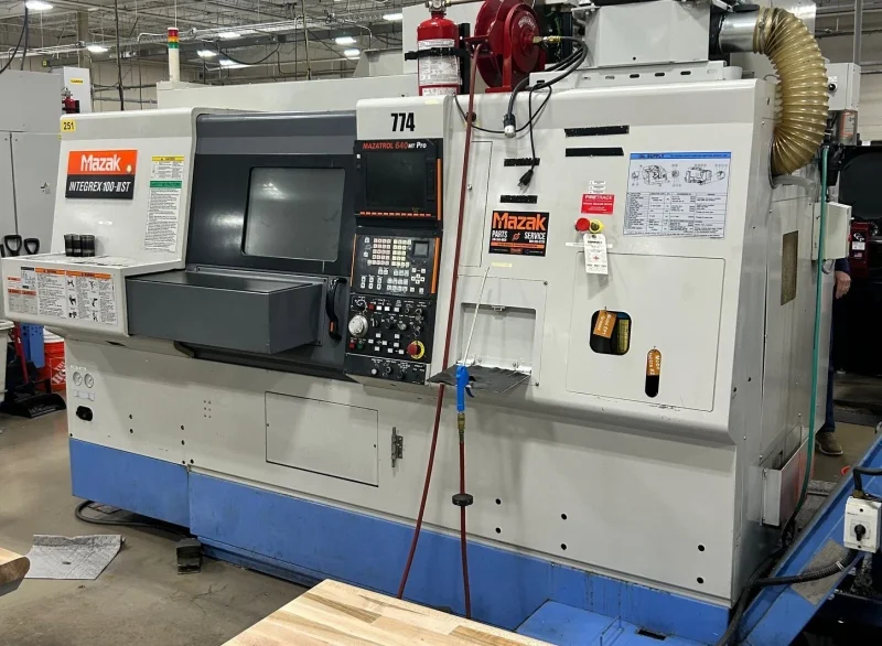 MAZAK MODEL # INTEGREX 100-IIIST CNC LATHE: YOBRO #25424