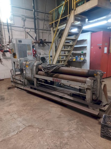 6&#039; X 3/16&quot; WEBB MODEL #R3LR-7006 PLATE BENDING ROLL: YOBRO #24252