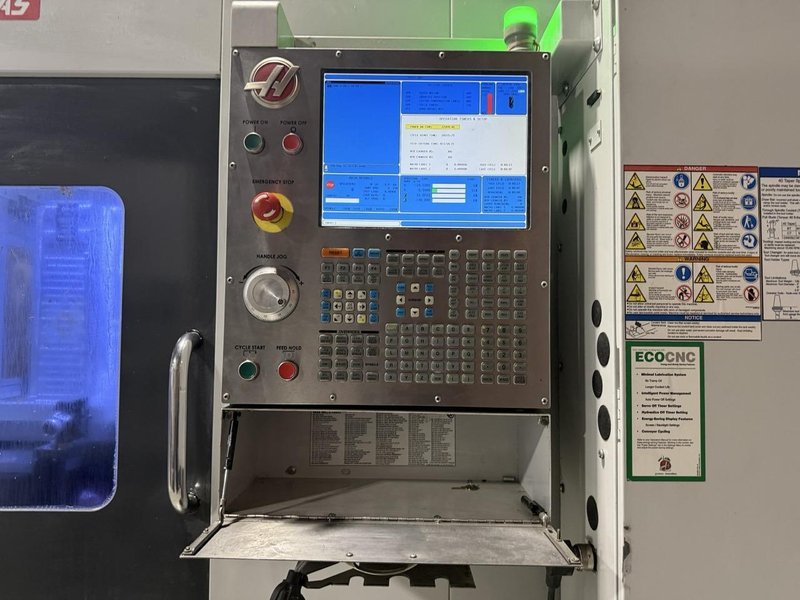 Haas EC-500 HMC, 2011 – TSC, Probe, 40 ATC