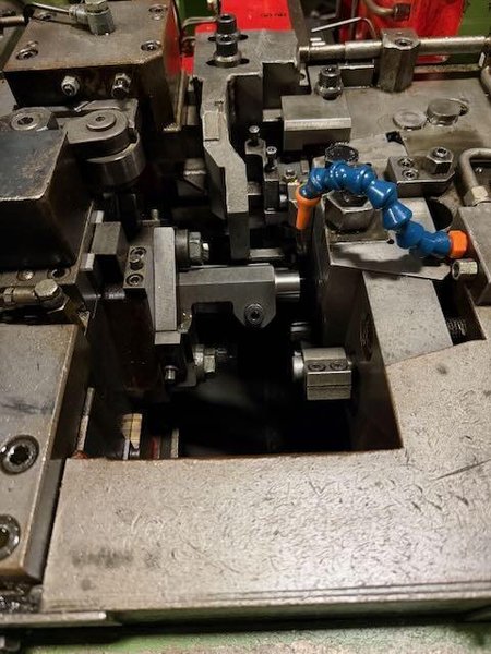 Carlo Salvi Model RF/476/SV High Speed Semi Tubular Cold Header