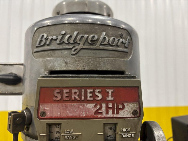 2 HP BRIDGEPORT SERIES I VERTICAL RAM TYPE MILL: STOCK #23239