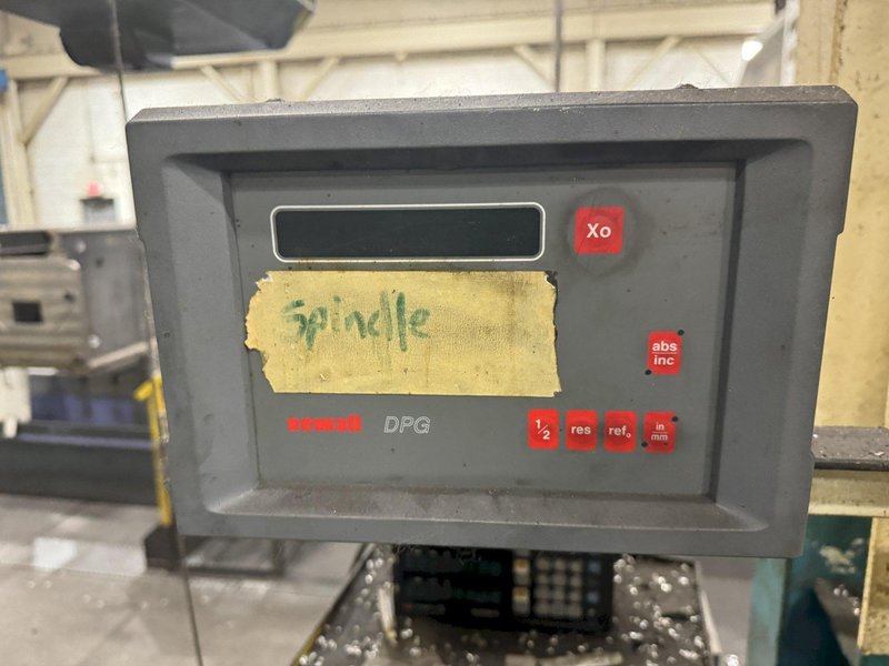 5&quot; SHIBAURA BFT-130PD TABLE TYPE HORIZONTAL BORING MILL. STOCK # 0131225