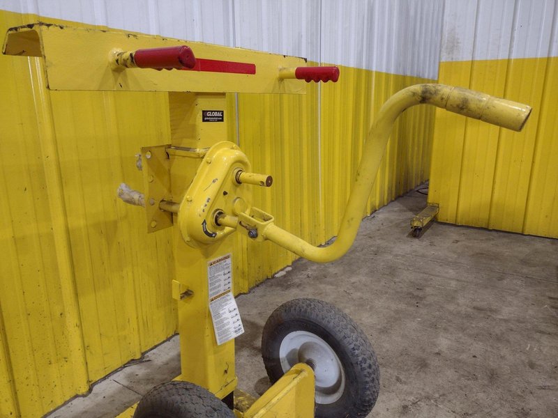 50 TON CJ-BEAM PORTABLE TRAILER LIFTING &amp; STABILIZING JACK: STOCK #22577