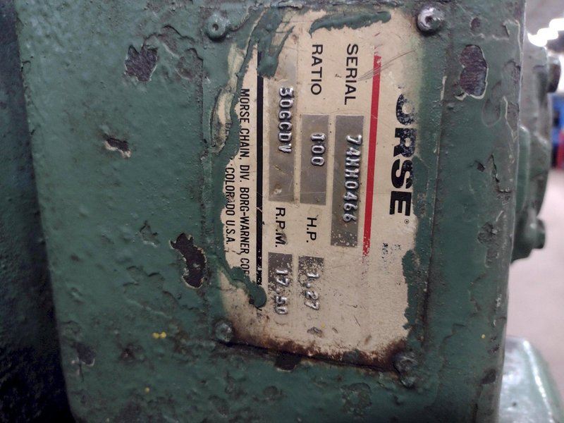 54" X 10 GAUGE DALLAS AIR FEED WITH EDWARDS SHEAR CUT TO LENGTH LINE: STOCK 15968