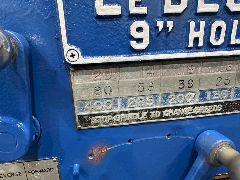 26" X 96"/ 52"X 156"  LEBLOND SLIDING BED HOLLOW SPINDLE ENGINE LATHE: STOCK #76334
