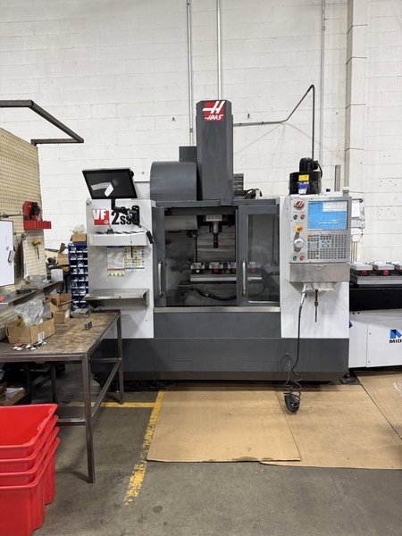 Haas VF-2SS VMC, 2010 – Midaco Pallet Changer, TSC, WIPS, HSM, Chip Auger