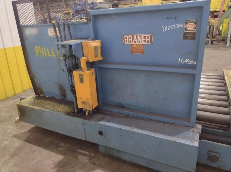 20,000 LBS X 54" X 36" BRANER COIL UPENDER. STOCK # 0435126