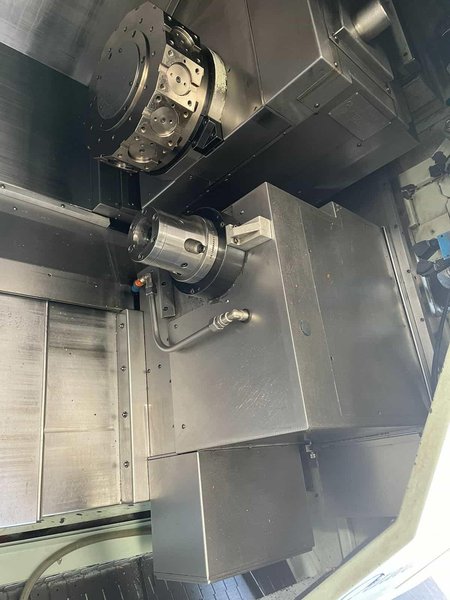 Eurotech Elite Quattroflex 420SLLY CNC Lathe – Y Axis Twin Spindle Twin Turret