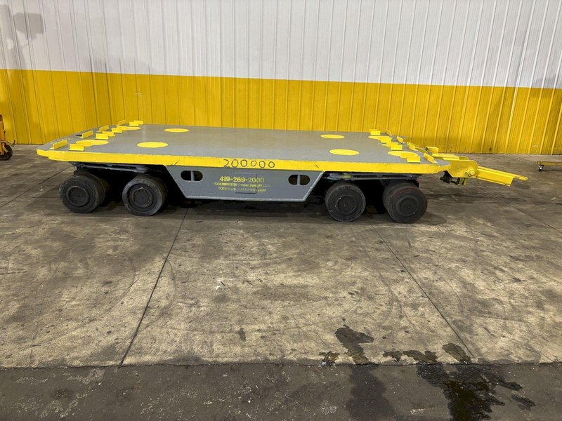 200,000 LBS x 144" x 78" LORDSTOWN HEAVY DUTY ROLLING TRANSFER CART: YOBRO #23996