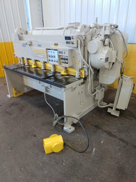 6&#039; X 10 GA CINCINNATI MODEL 1006-R POWER SQUARING SHEAR: STOCK #10613