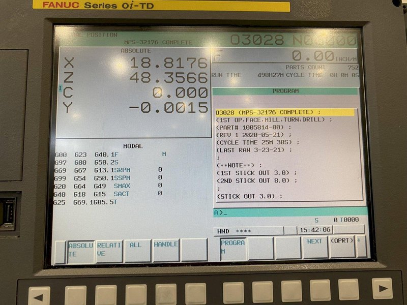 Johnford SL650+C+Y Used CNC Lathe For Sale - 2013