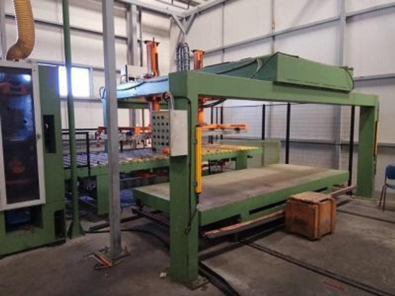 1600mm x 3mm IMEAS SHEET TO SHEET POLISHING LINE, Year 2007