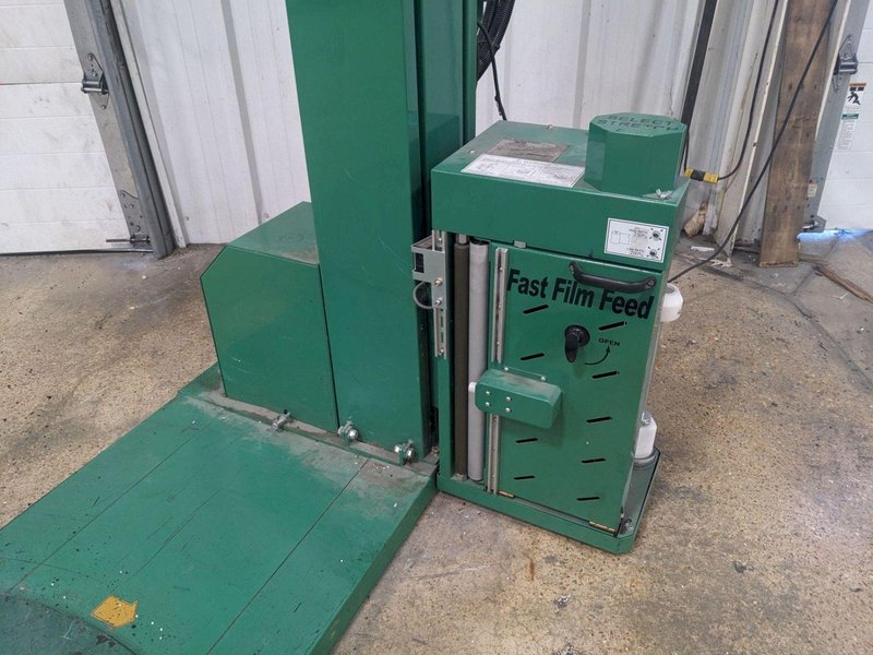 HIGHLIGHT INDUSTRIES MODEL #XS P111OM238 SEMIT-AUTOMATIC ROTARY STRETCH WRAPPER STOCK#3537