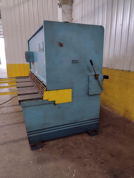 8&#039; x 1/4&quot; MASTER-FAB MODEL #SSB250-8 HYDRAULIC SHEAR: STOCK #18844