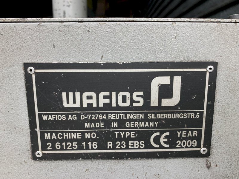 .040&quot; - .157&quot; Wafios R23 EBS Wire Straightener &amp; Cutoff, with Chamfer Unit