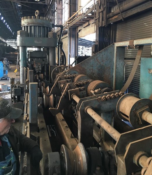 1000 TON (7") AMD MODEL #1000-3030 HYDRAULIC BILLET BAR SHEAR: STOCK #10000