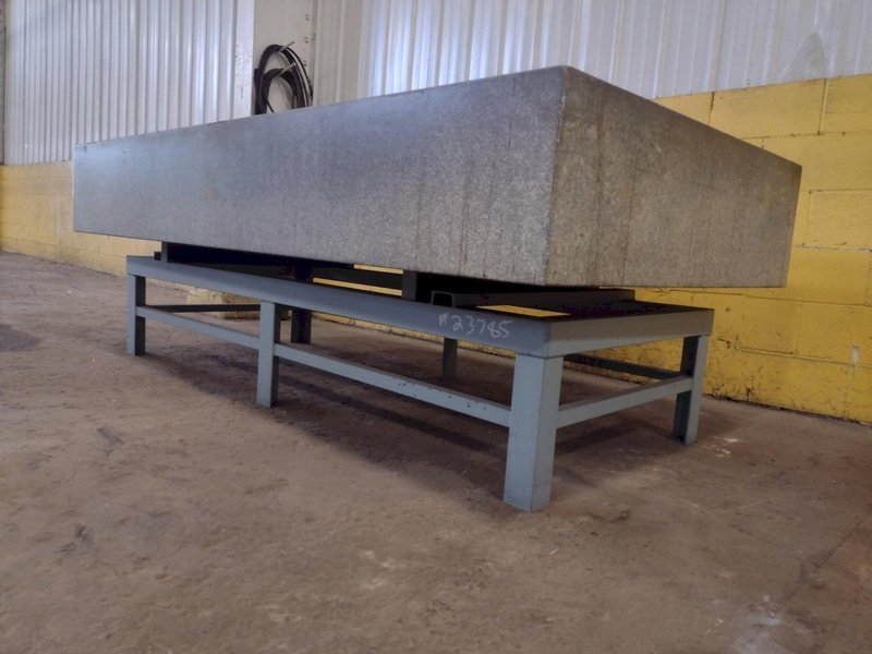 8&#039; X 4&#039; X 14&quot; CHALLENGE PRECISION LAYOUT INSPECTION GRANITE TABLE: STOCK #23785