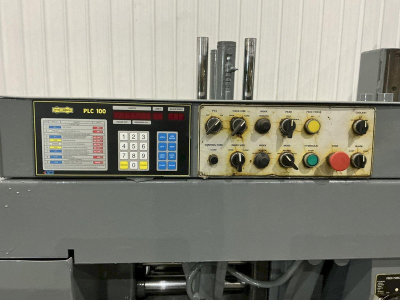 12" X 12" HYD-MECH MODEL #H-12A AUTOMATIC HORIZONTAL BANDSAW: STOCK #23723