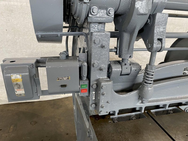 52" X 10 GA PEXTO G352C MECHANICAL SHEAR. STOCK #0315522